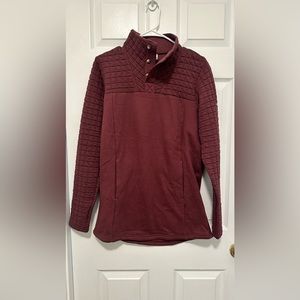 Columbia Sunday Summit II Tunic Jacket Maroon Medium